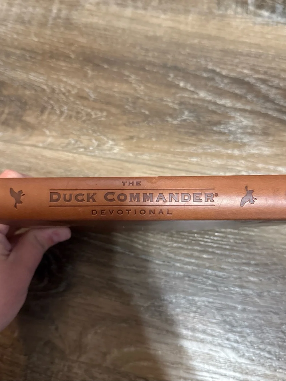 The Duck Commander Devotional Journal - Brown Faux-Leather